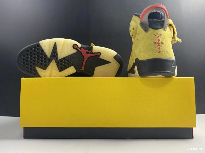 Chep Onekick CN1084-300 6 X JORDAN TRAVIS SCOTT YELLOW AIR 0811